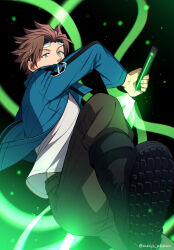jin yuuichi from world trigger by meiji ken