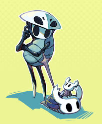 knight (hollow knight) from hollow knight