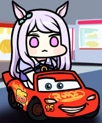 lightning mcqueen from cars (movie) by jazz jack