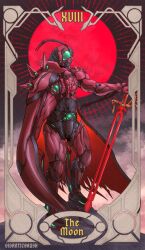 shadow moon from kamen rider by giganticbrush