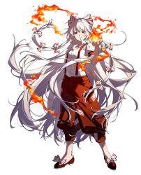 fujiwara no mokou from touhou