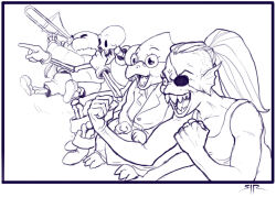 alphys from undertale by sir (artist)