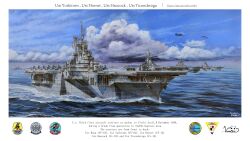 uss yorktown (cv-10) from original by vortex (xu xuanwo)
