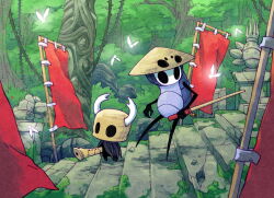 knight (hollow knight) from hollow knight
