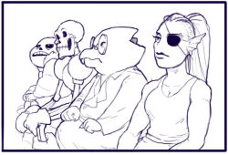 alphys from undertale by sir (artist)