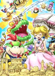 bowser from super mario bros. by kicdon