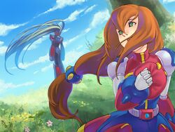 iris from mega man (series) by wakky