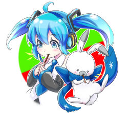 hatsune miku from vocaloid