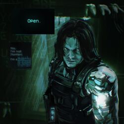 bucky barnes from captain america: the winter soldier