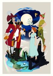 captain hook from walt disney's peter pan by tsuntsun (tuuuuuuntun)