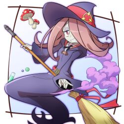 sucy manbavaran from little witch academia by newbear
