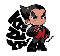 mishima kazuya from tekken by kotorai