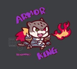 armor king from tekken by kotorai