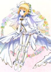 saber bride from fate/extra by piyo (piyona)