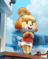 isabelle (animal crossing) from animal crossing