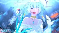 bloop (gawr gura) from hololive