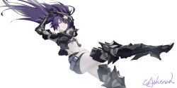 insane black rock shooter from black rock shooter