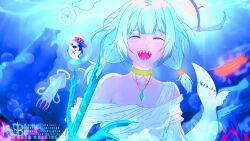 bloop (gawr gura) from hololive