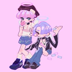 polyester (psg) from panty & stocking with garterbelt by reed