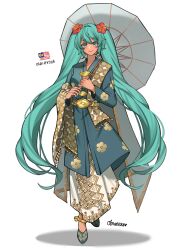 hatsune miku from vocaloid