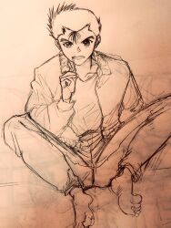 urameshi yusuke from yu yu hakusho by hiei4455