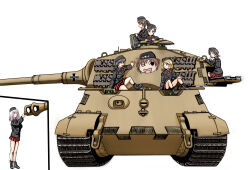 akaboshi koume from girls und panzer