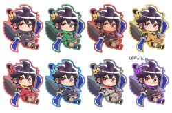 dark pit from kid icarus by waffuum