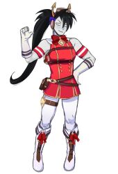 gold ship (red strife) (umamusume) from homestuck