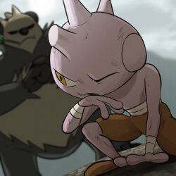 pangoro from pokemon by spicyichizo