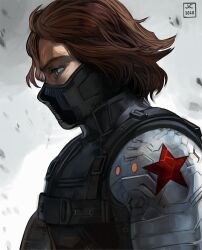 bucky barnes from captain america: the winter soldier