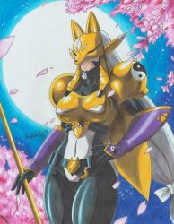 sakuyamon from digimon by ravernclouk