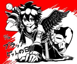dark pit from kid icarus by waffuum