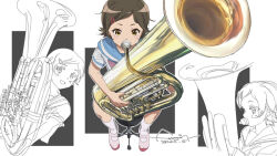 katou hazuki from hibike! euphonium
