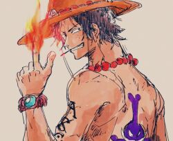 portgas d. ace from one piece by hebi d hebi