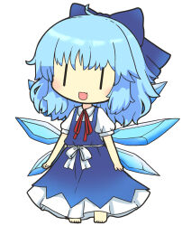 cirno from touhou by akihiyo