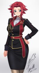 kouzuki kallen from code geass by yoo tenchi