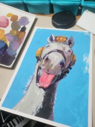gold ship (racehorse) from real life by raneblu