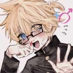 kagamine len from plus danshi (vocaloid)