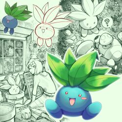 oddish from pokemon by shoupitsuki