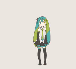 hatsune miku from vocaloid