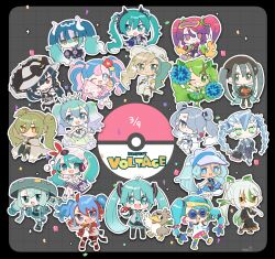 bug miku (project voltage) from pokemon by najo