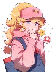 princess peach from super mario bros.