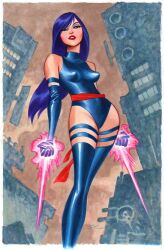 psylocke from marvel by bruce timm