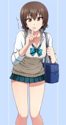 nishizumi maho from girls und panzer by omachi (slabco)