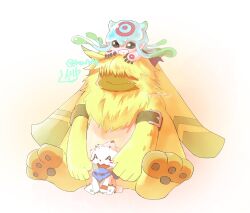 angoramon from digimon by shen7094