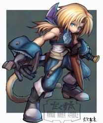 zidane tribal from final fantasy by dakusuta