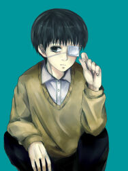 kaneki ken from tokyo ghoul by shishi (eai make)