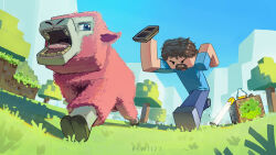 sheep (minecraft) from minecraft