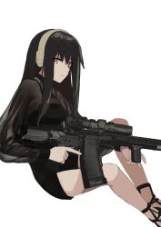 m4a1 (girls' frontline) from girls frontline by ningen (ningen96)