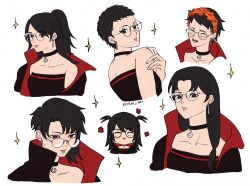 uchiha sarada from naruto (series)
